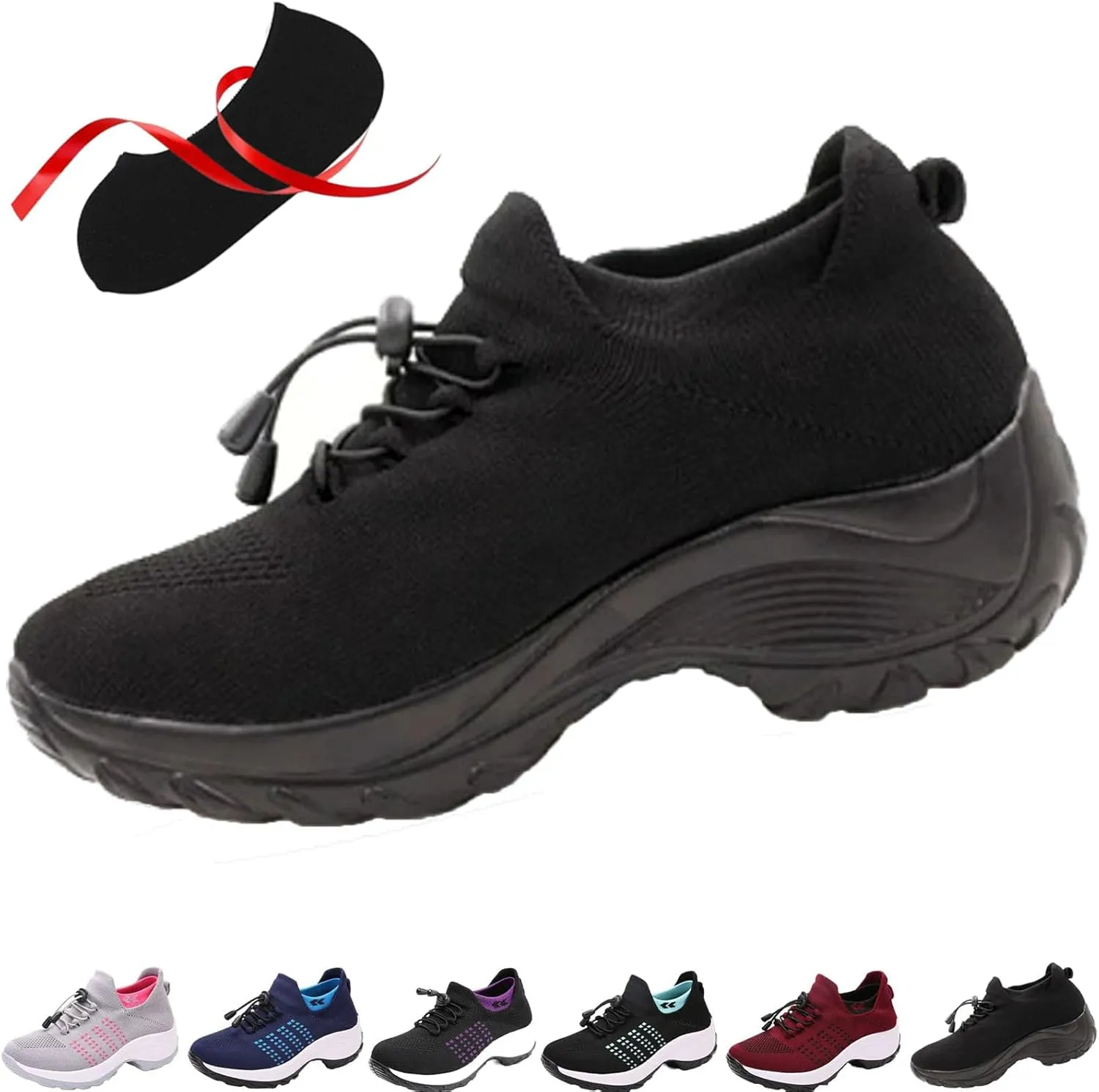 ComfortWear Ortho Stretch Cushion Shoes for Women with Plantar Fasciitis