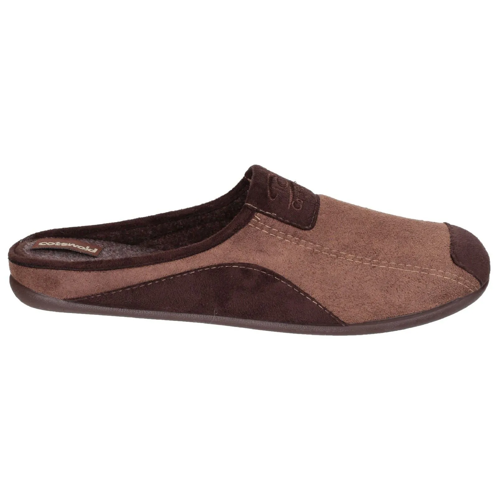 Cotswold Men's Westwell Slipper in Brown