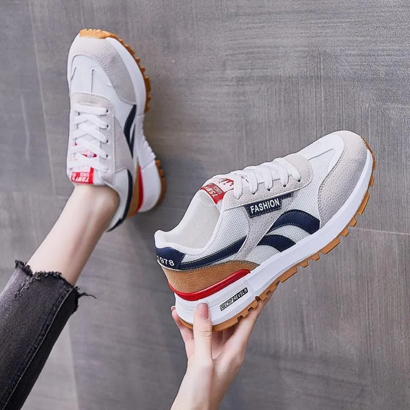 Couple Men's Shoes Flat Leisure Junior High School Students Running