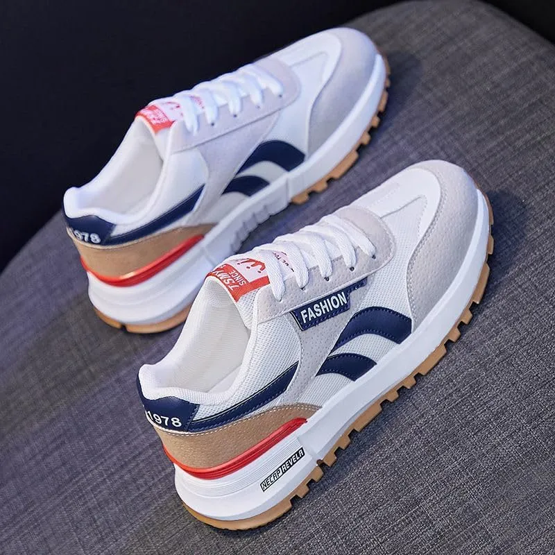 Couple Men's Shoes Flat Leisure Junior High School Students Running
