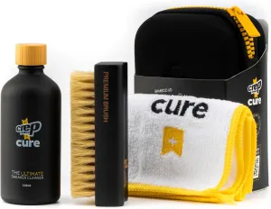 Crep Protect Shoe Cleaner Kit - Sneaker Cleaner Solution with Shoe Cleaning Brush & Microfiber Cleaning Cloth for Sneaker, Whites, Leather, Nubuck, Suede & Canvas