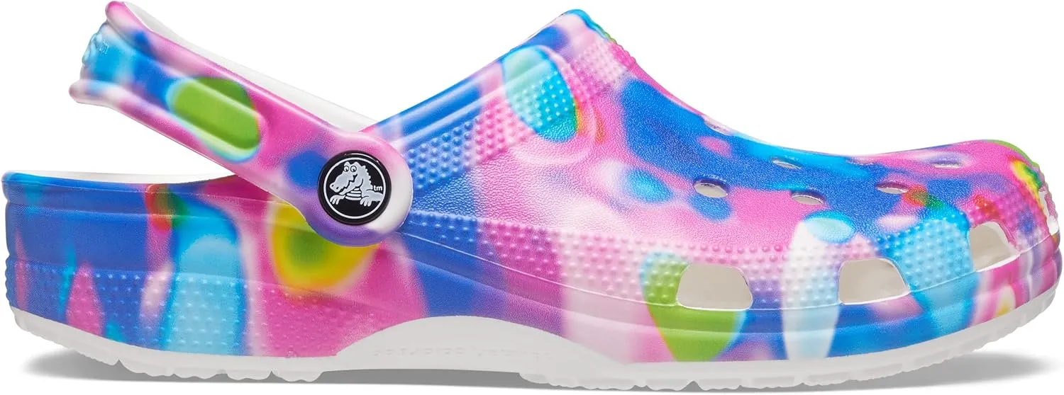 Crocs Classic Solar Rainbow Clogs