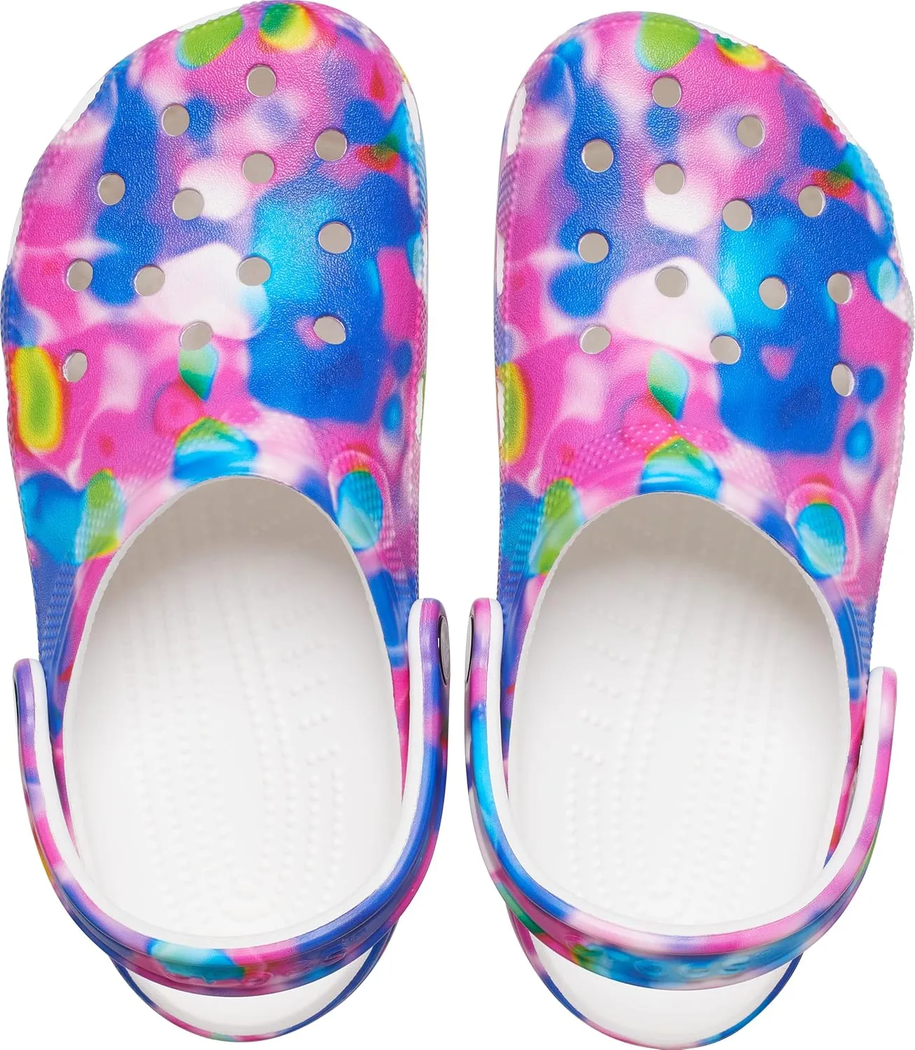 Crocs Classic Solar Rainbow Clogs