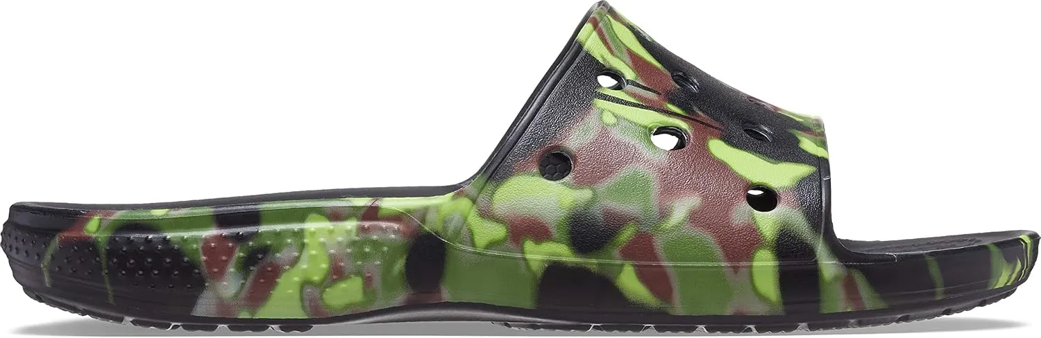 Crocs Unisex Adult Classic Graphic Slide Sandal