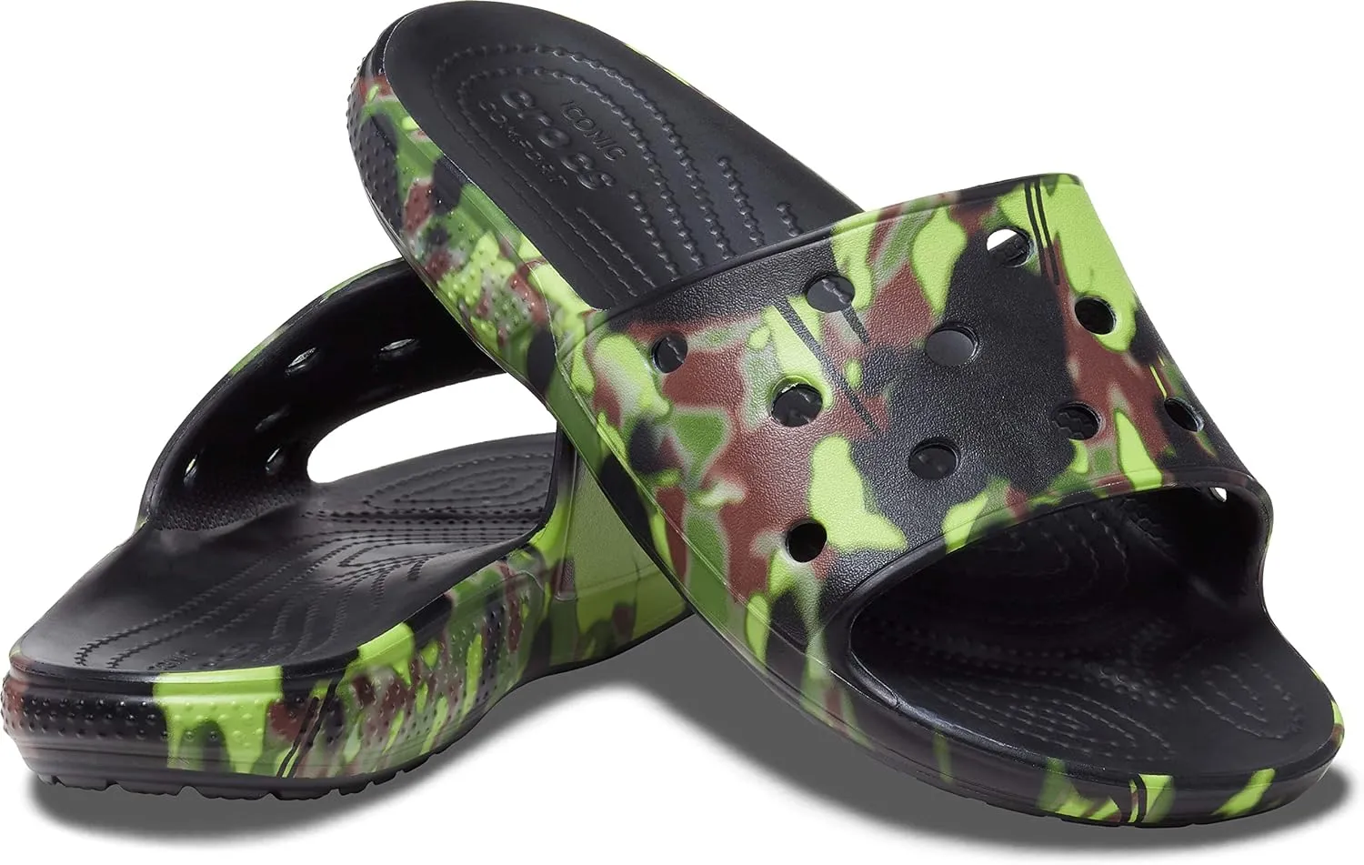 Crocs Unisex Adult Classic Graphic Slide Sandal