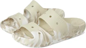 Crocs Unisex-Adult Classic Marbled Sandals Slide