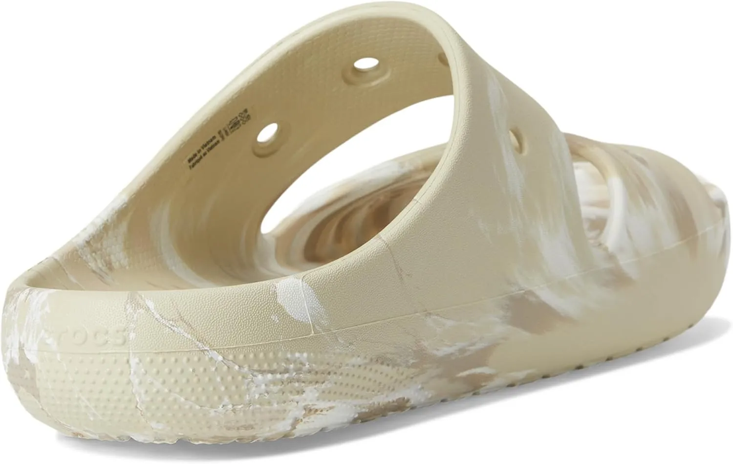 Crocs Unisex-Adult Classic Marbled Sandals Slide