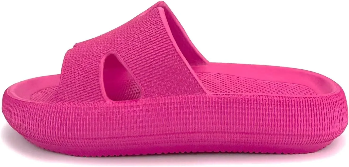 Cubufly Kids Cloud Slides Boys Girls Pillow Slippers Shower Slip on Slide Sandals