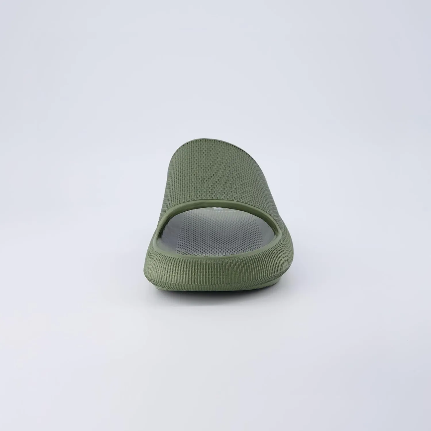 CUSHIONAIRE Men's Feather cloud recovery pool slide with  Comfort