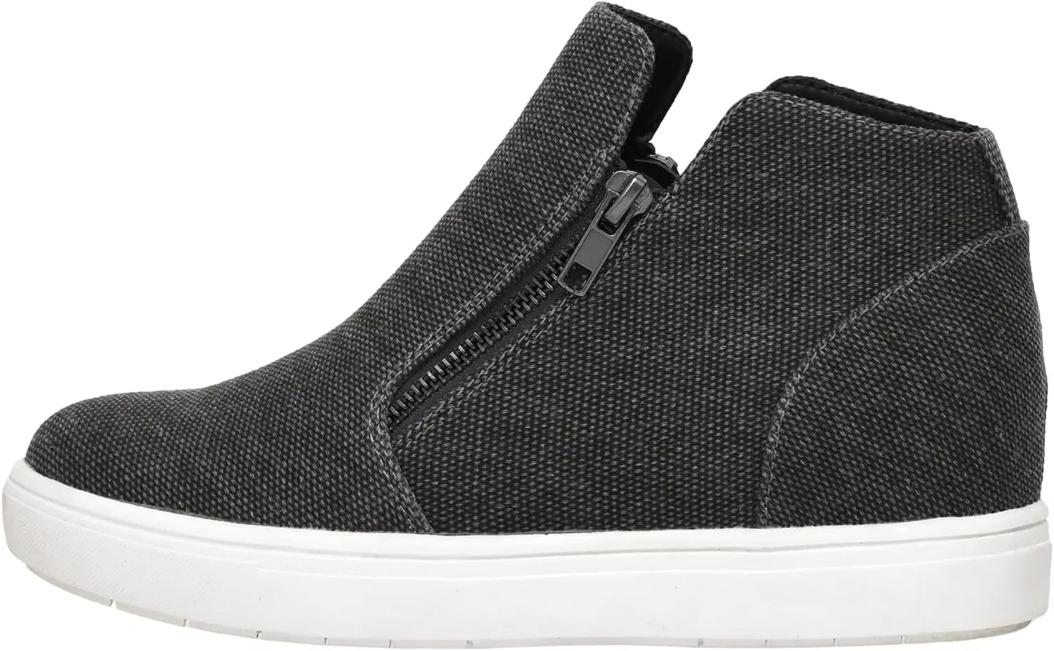 CUSHIONAIRE Women's Hart Hidden Wedge Sneaker  Wide Width Available