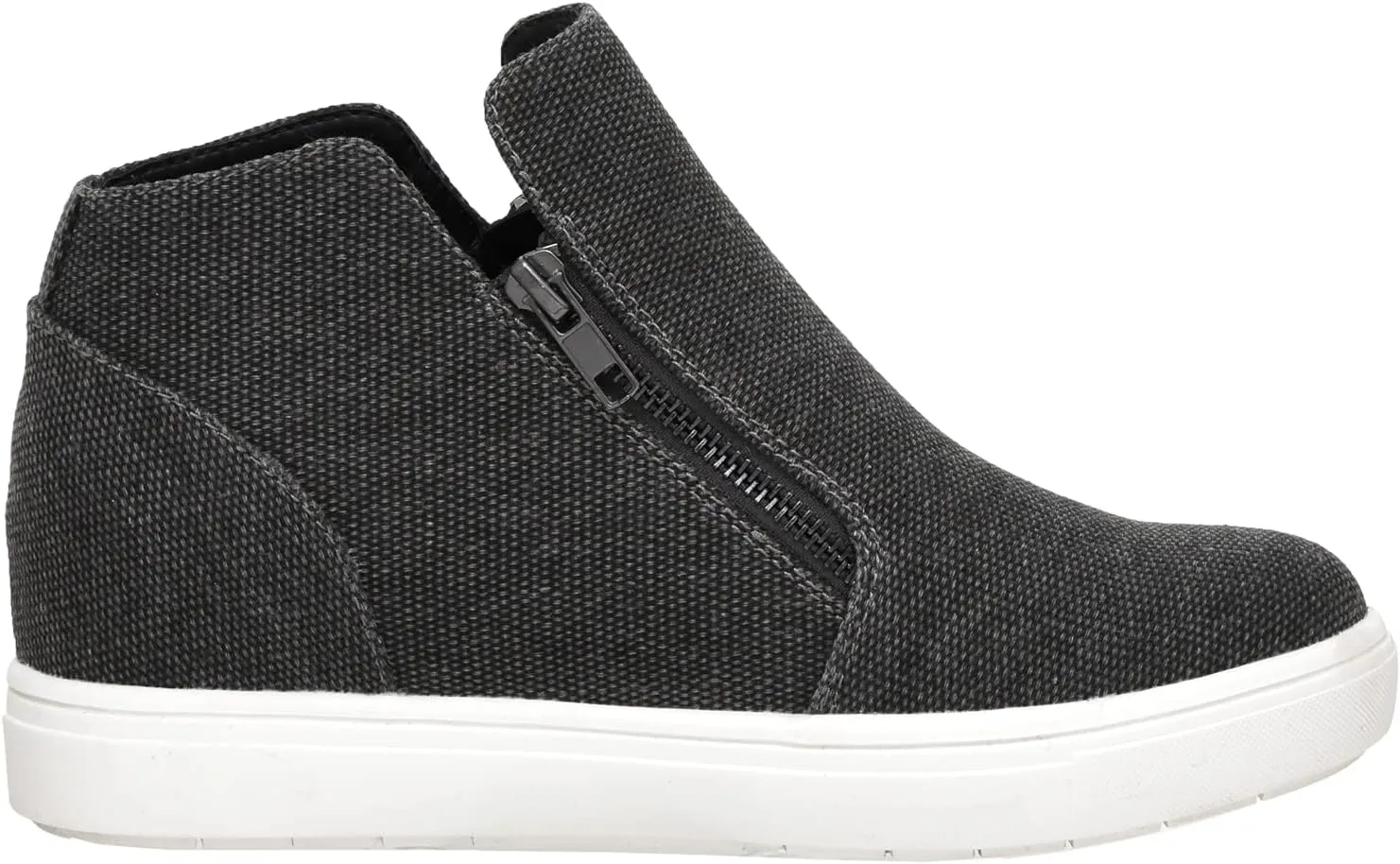 CUSHIONAIRE Women's Hart Hidden Wedge Sneaker  Wide Width Available