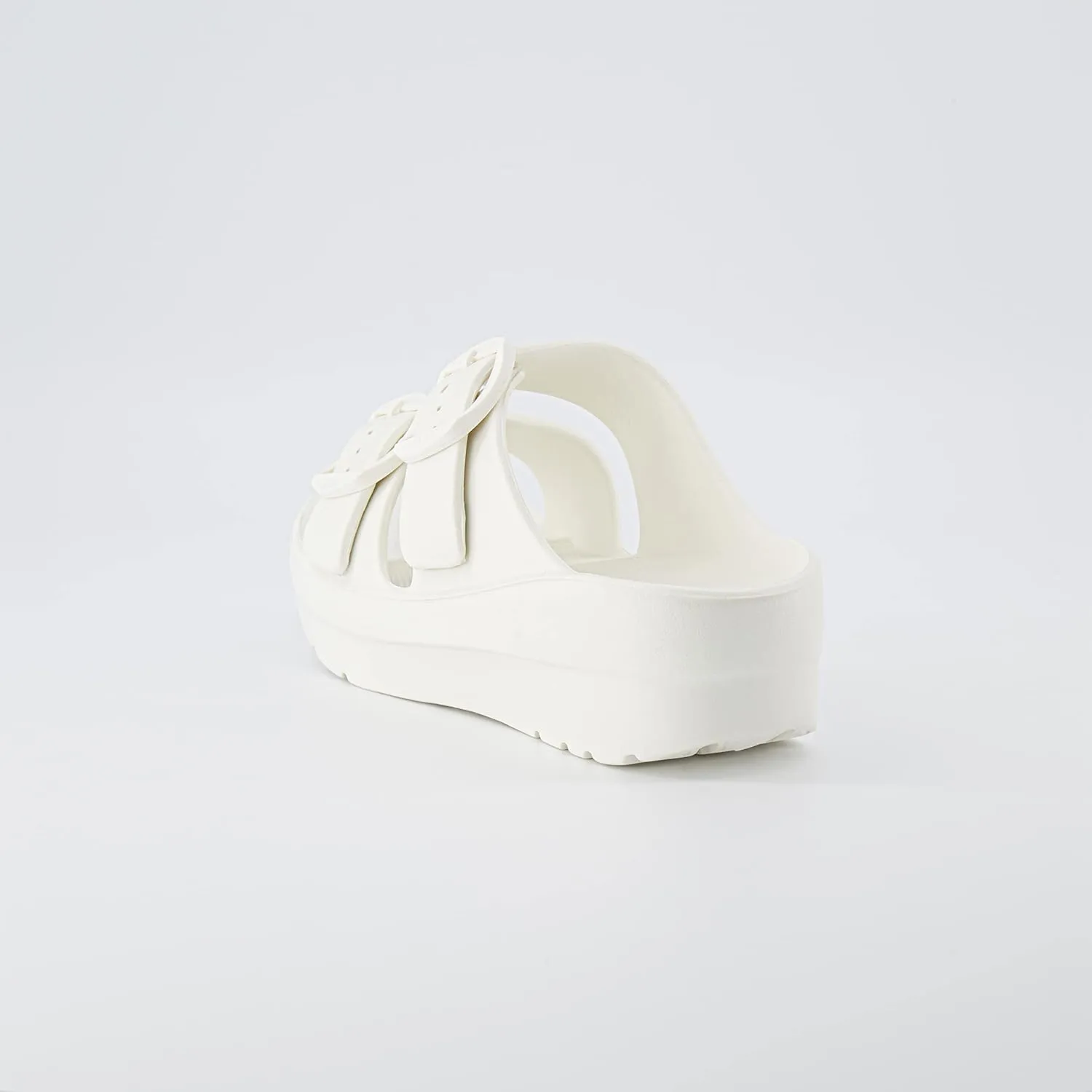 CUSHIONAIRE Women's Mesa recovery slide sandal with  Comfort