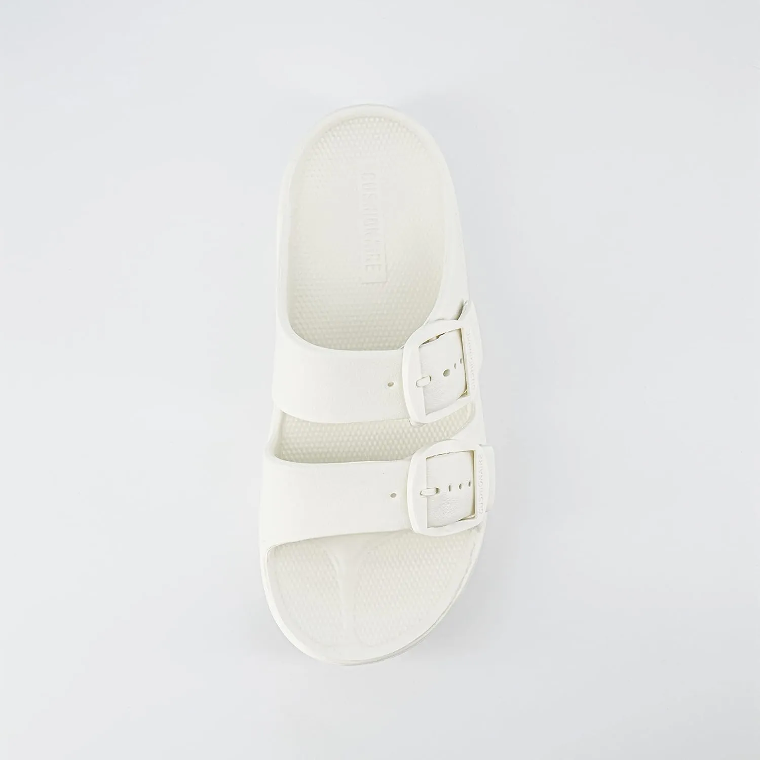CUSHIONAIRE Women's Mesa recovery slide sandal with  Comfort