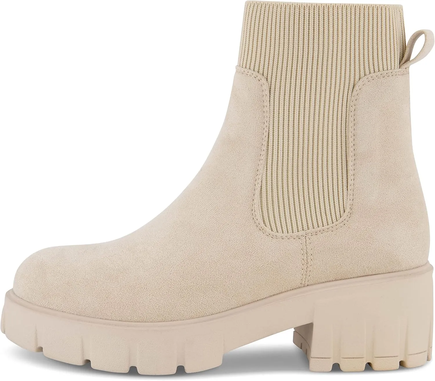 CUSHIONAIRE Women's Sparks slip on chelsea boot  Memory Foam, Wide Widths Available