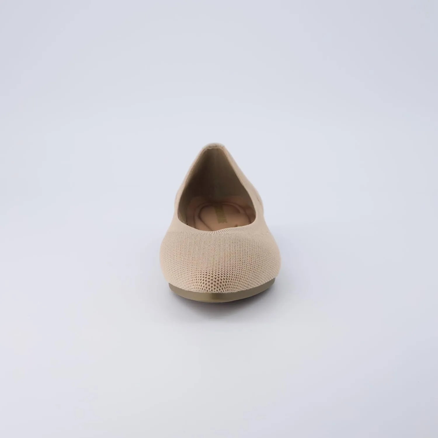 CUSHIONAIRE Women's Surrey Knit Flat with  Memory Foam, Wide Widths Available