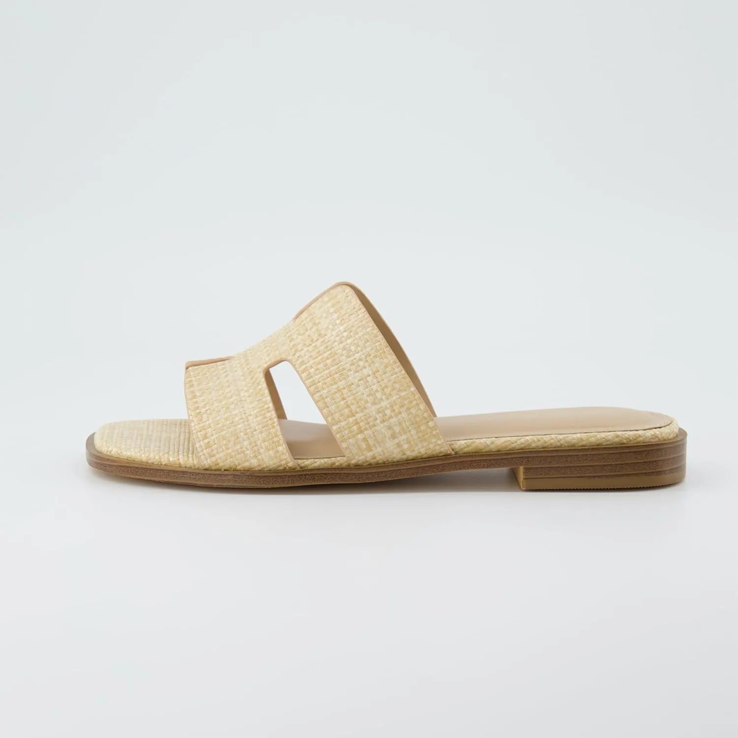 CUSHIONAIRE Women's Voyage slide sandal  Memory Foam, Wide Widths Available