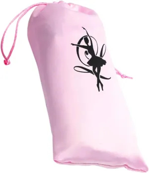 Dance Shoe Storage Bag Ballet Pouch for Canvas Shoes Portable Pointe Bag Drawstring Closure Travel-friendly 1pc