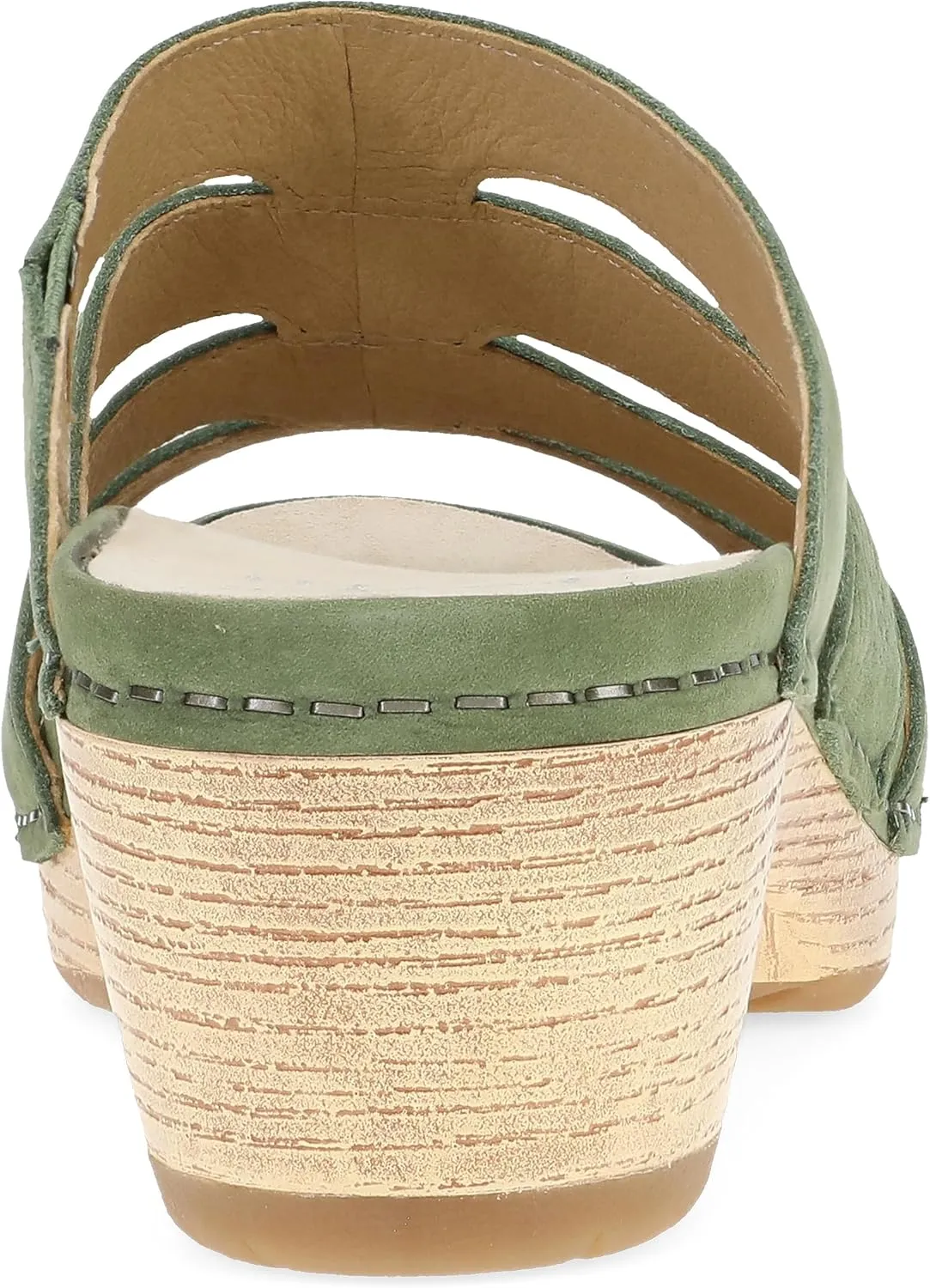 Dansko Lyndi Slide Sandals for Women - Caged-Style Design with Leather Uppers and Lightweight Rubber Outsole
