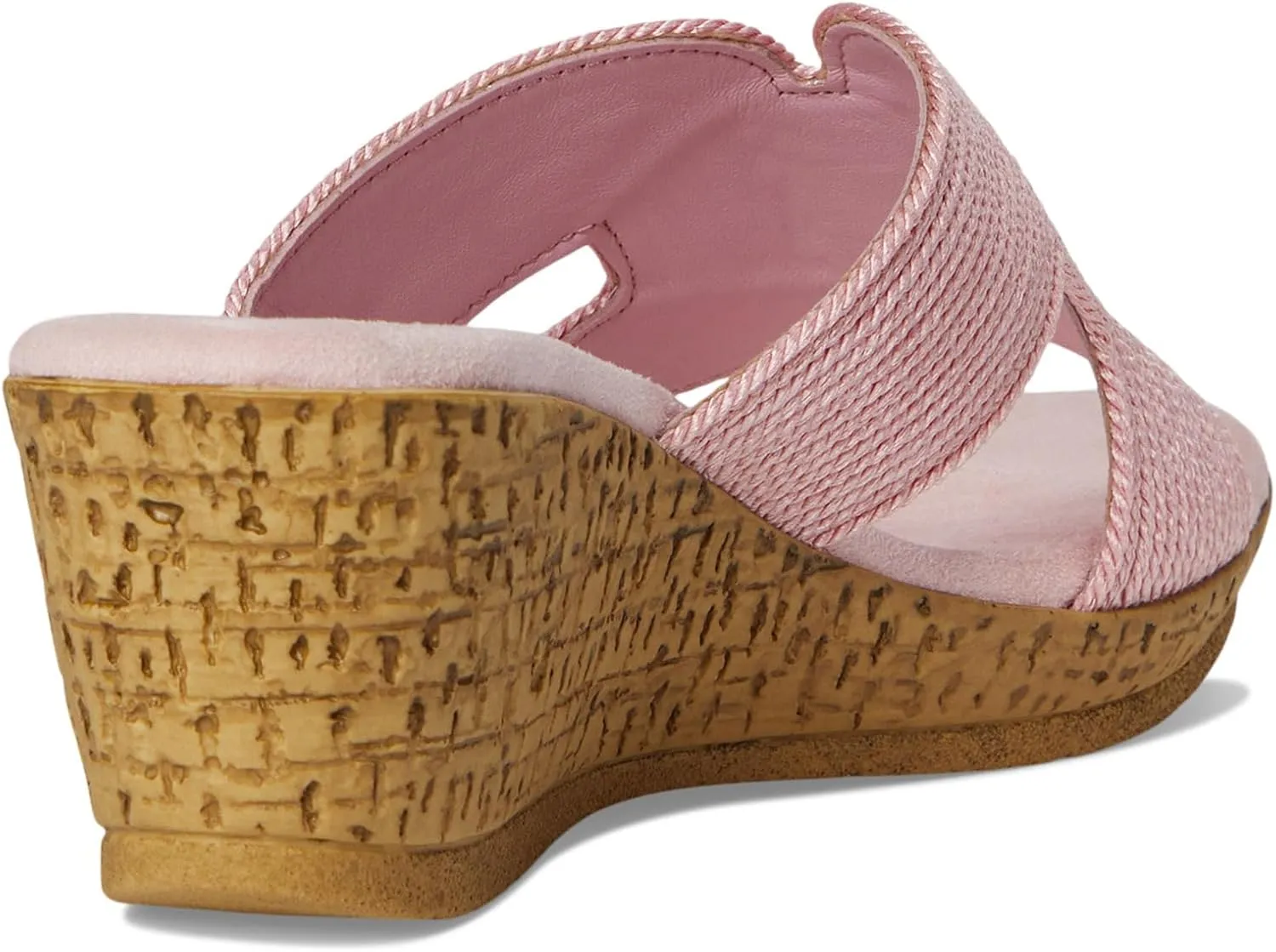 David Tate Womens Vibe Braided Slide Sandals