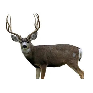 Deadnuts Outdoors 2D Mule Deer Broadside QuivAR Target