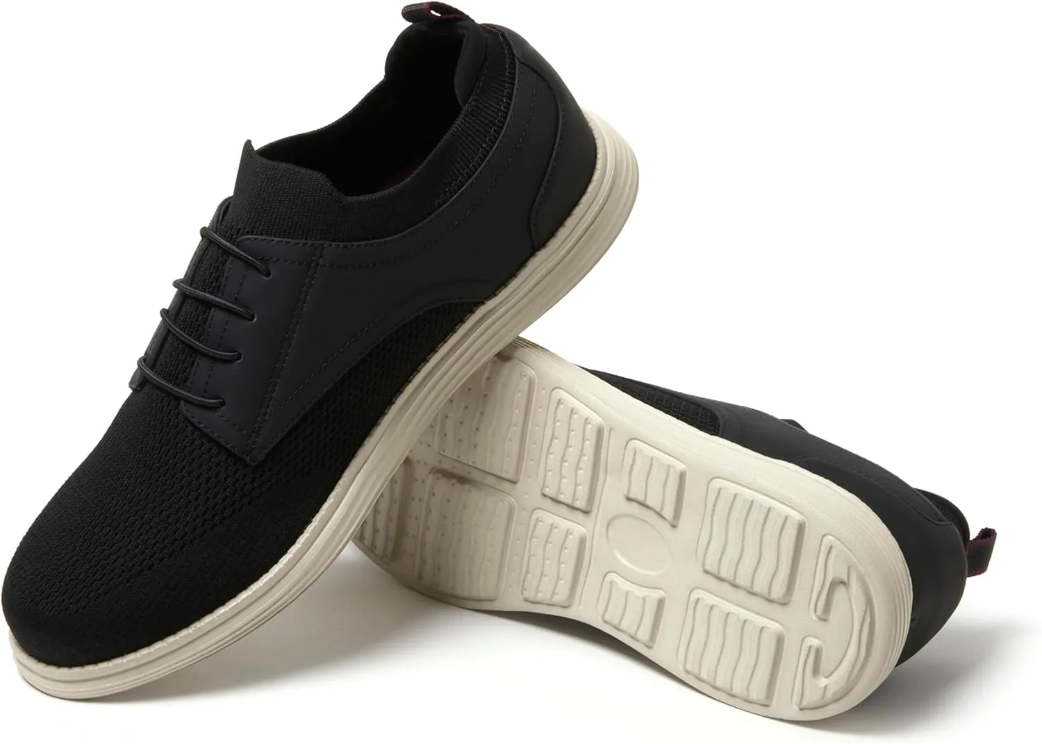 Dearfoams Men's Nash Slip on Oxford Lightweight, Breathable with Arch Support Dress Shoe