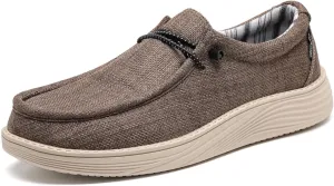 DECARSDZ Men's Casual Slip on Loafers Shoes Stretch Shoe Comfortable & Light-Weigh Use for Commuting Leisure Light Exercise