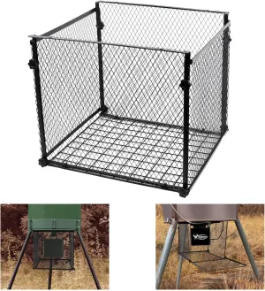 Deer Feeder Varmint Guard - Keep Wildlife Away from Your Feeder, 15” x 13”x13” Varmint Cage for Feeder.