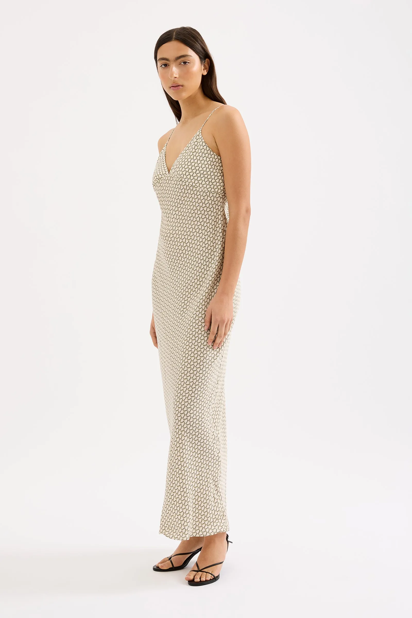 DELPHINE SLIP MAXI DRESS