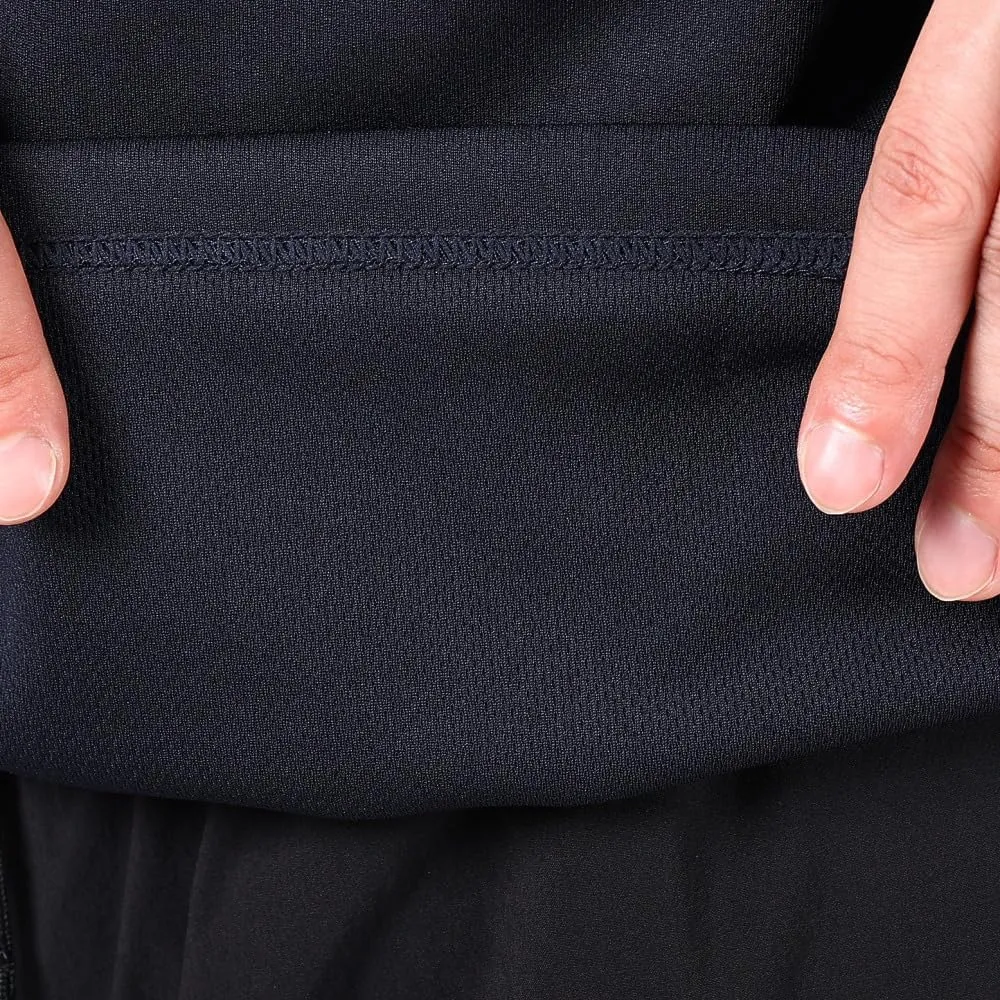 Descente Long-Sleeve Shirt, Volleyball, Sweat Absorbent, Quick Drying, Stretch, Practice, Men's, Women's, Unisex