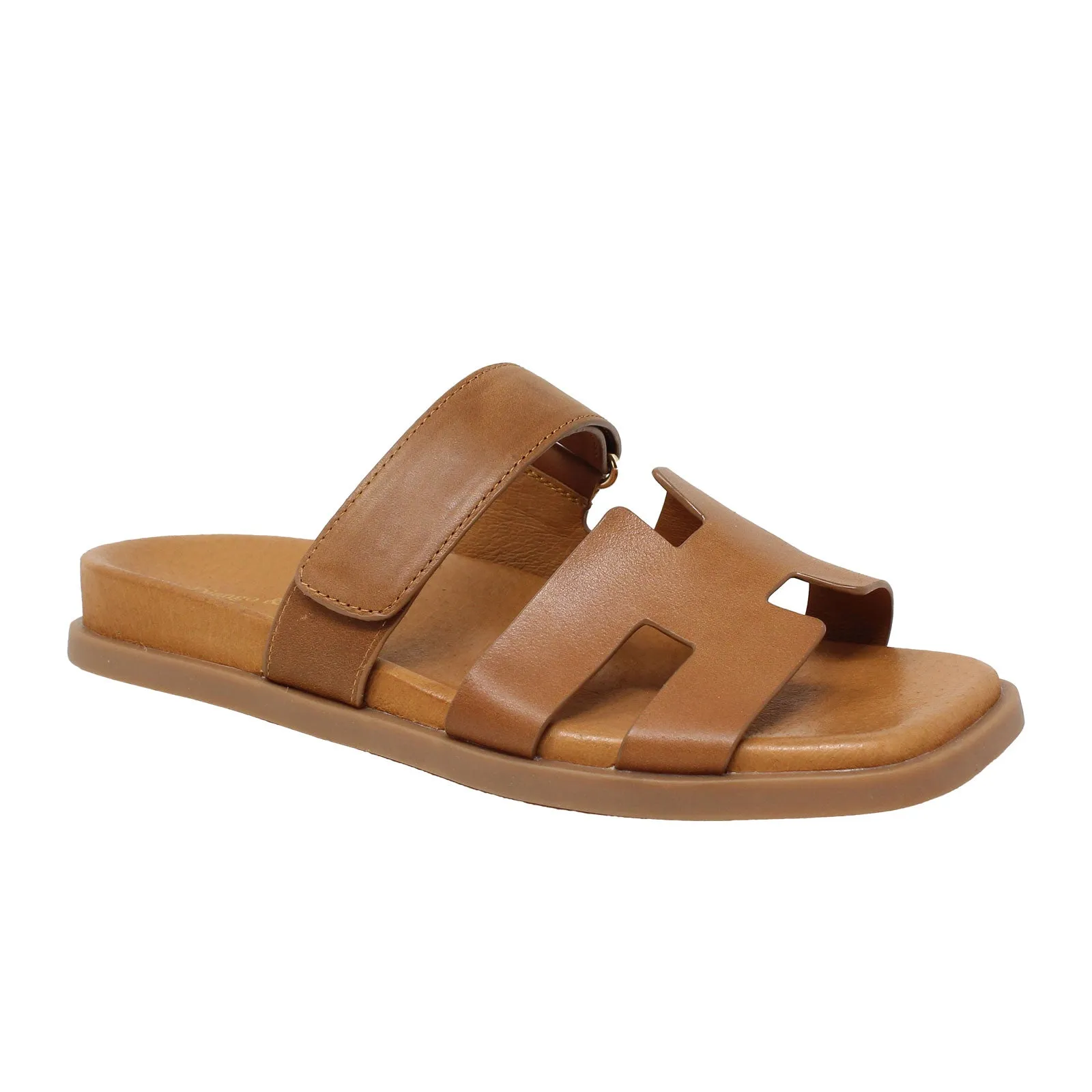 Django & Juliette Nodette Slide Sandal (Women) - Tan