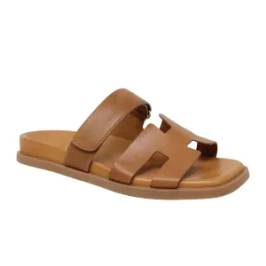 Django & Juliette Nodette Slide Sandal (Women) - Tan