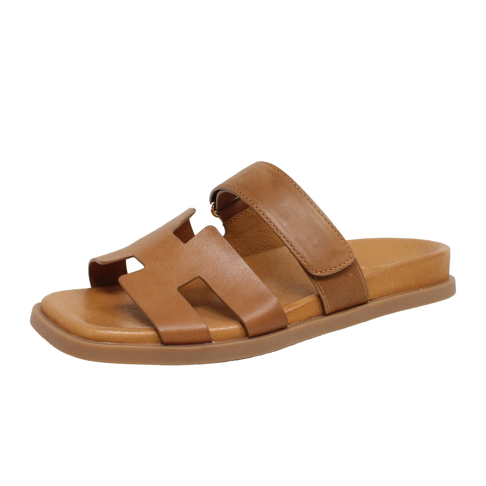 Django & Juliette Nodette Slide Sandal (Women) - Tan