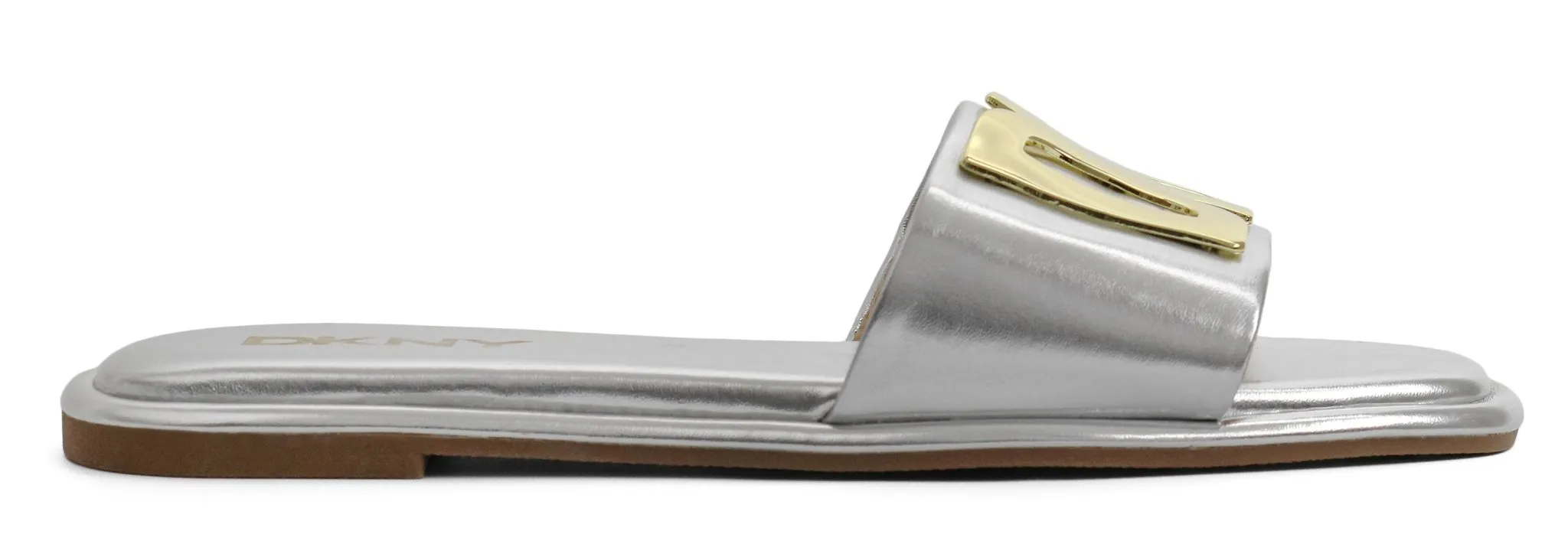 DKNY Idalie Logo Slide Sandal