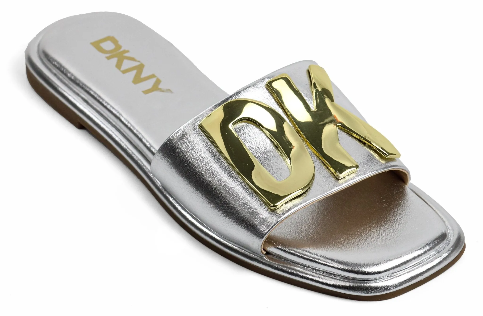 DKNY Idalie Logo Slide Sandal