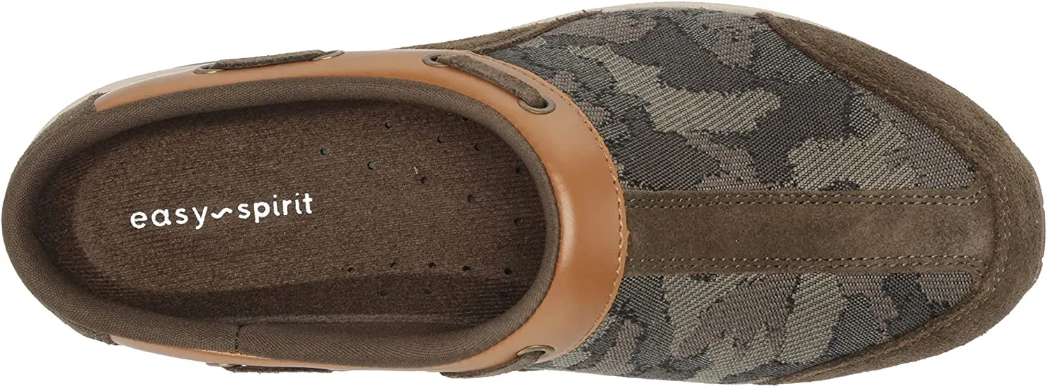 Easy Closed-Toe Safe Narrow Spirit Slip Flash sale Round Clog Travel Green Time 300 On Mule