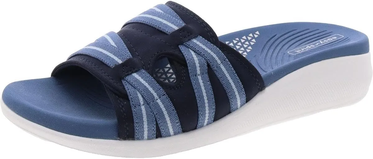 Easy Spirit Womens Wisher 2 Stretch Slide Sandals
