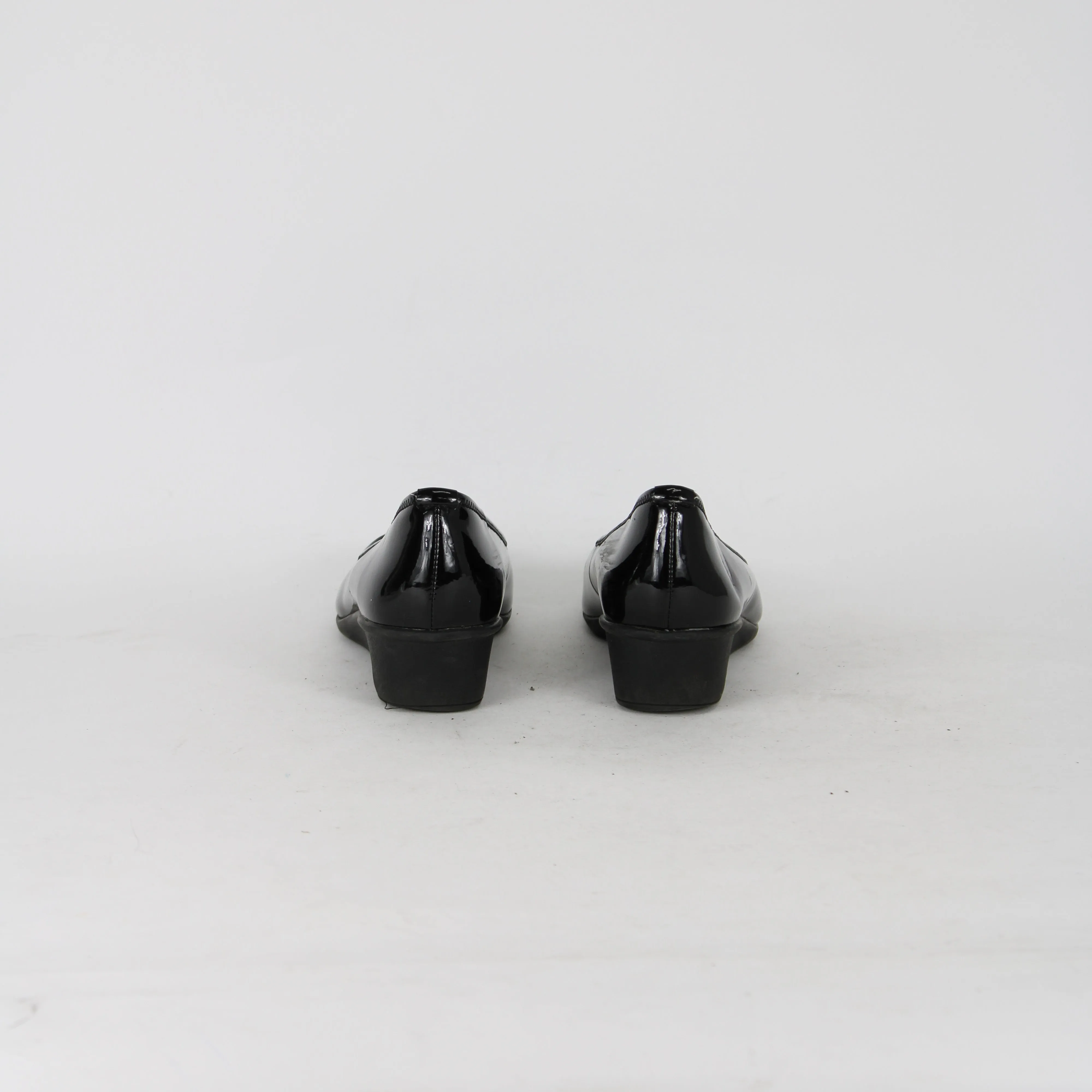 Easy Steps Black Ballet Wedges