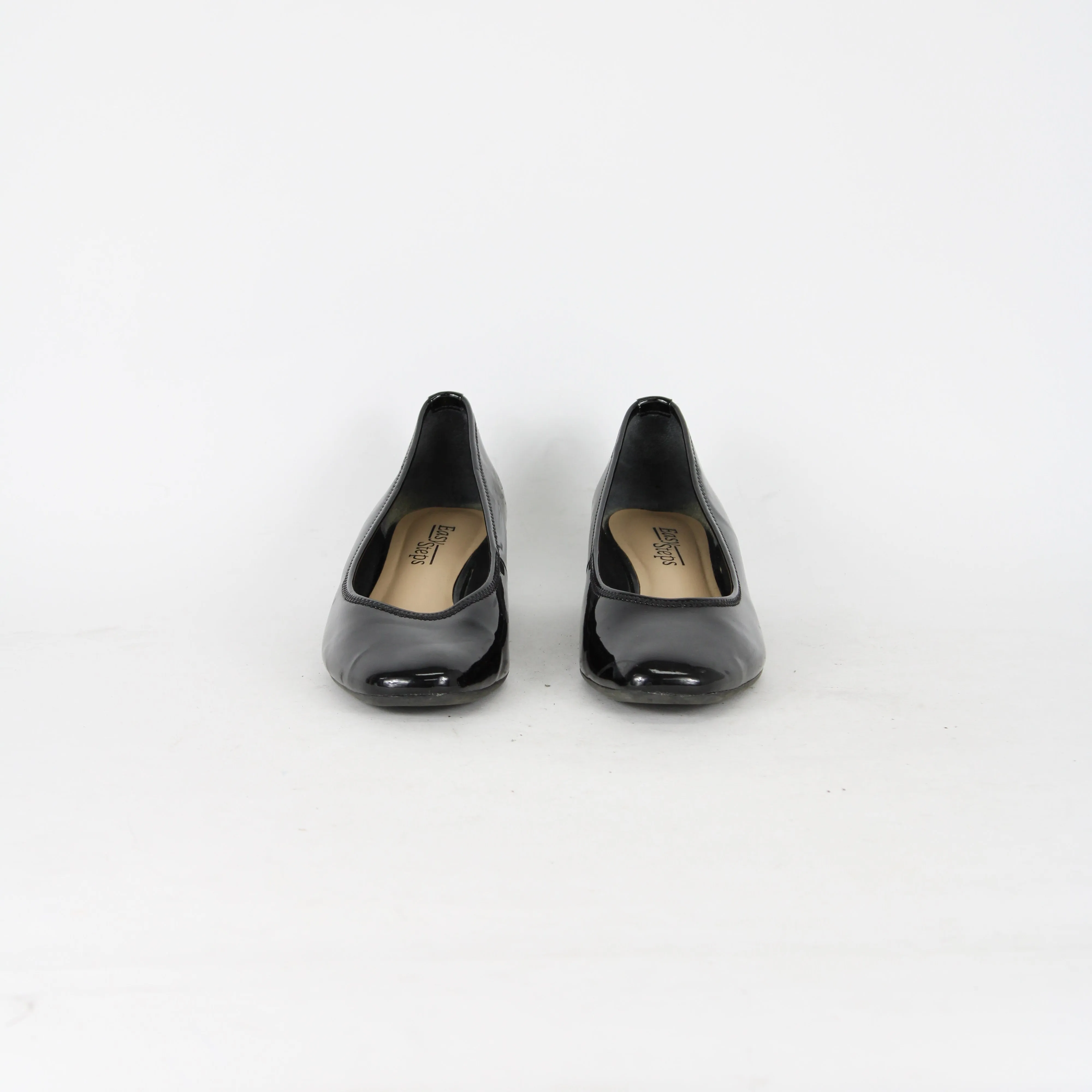 Easy Steps Black Ballet Wedges