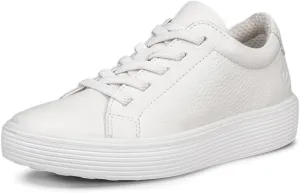 ECCO Soft 60 Sneaker, White, US 10.5-11 Unisex Little Kid