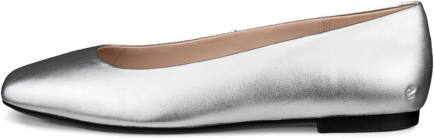 ECCO Women's Margot Plain Toe Ballerina Ballet Flat