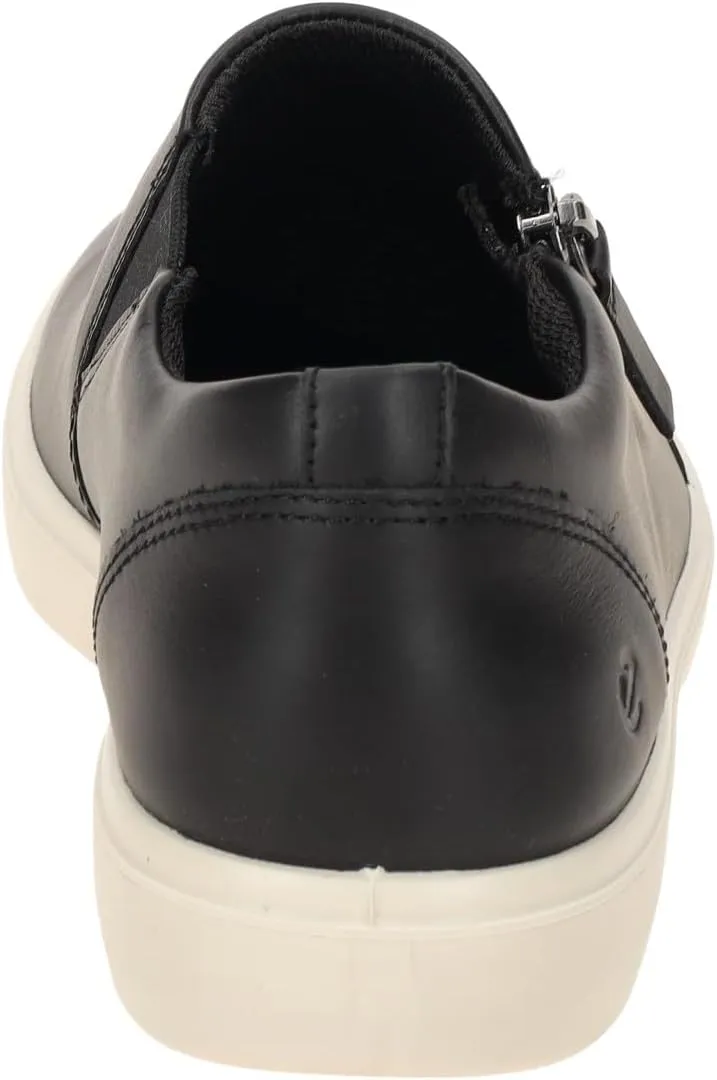 ECCO Women's Soft Classic Side Zip Sneaker