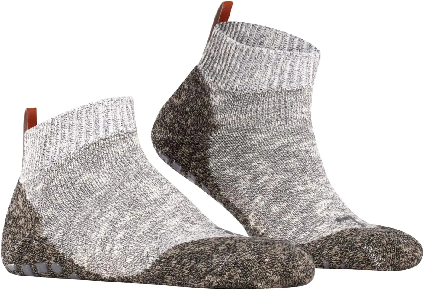 FALKE Men's Lodge Homepad Slipper Socks, Ankle Length, House Socks for Winter and Fall, Sole Grips, Cozy Warm, Cotton