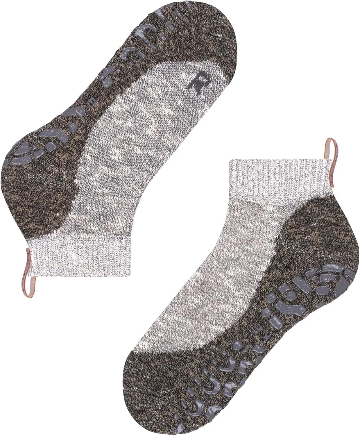FALKE Men's Lodge Homepad Slipper Socks, Ankle Length, House Socks for Winter and Fall, Sole Grips, Cozy Warm, Cotton
