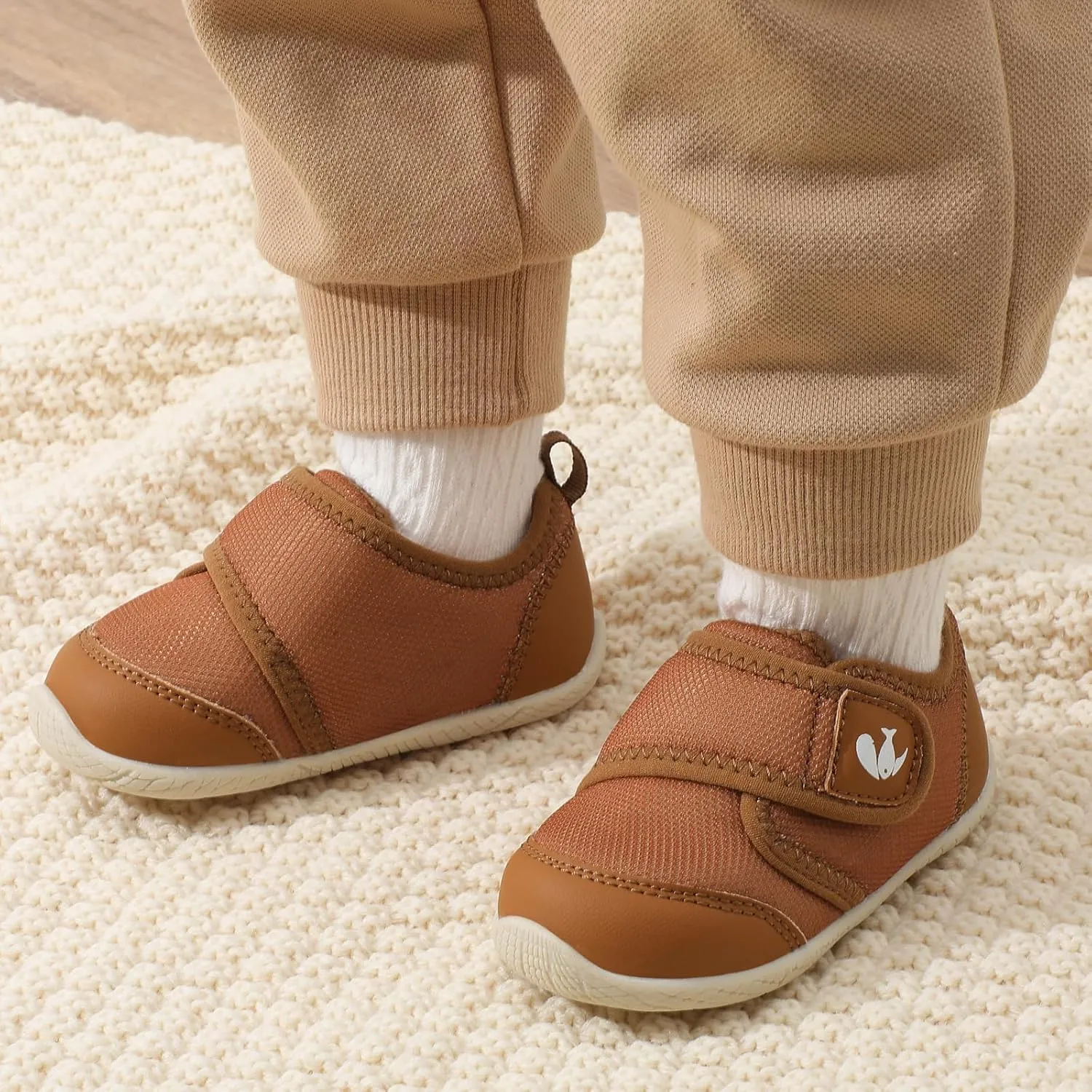 FEETCITY Toddler Shoes Girls Boys Barefoot Shoes Toddler Walking Shoes Kids Slip On Sneakers Breathable Tennis Shoes