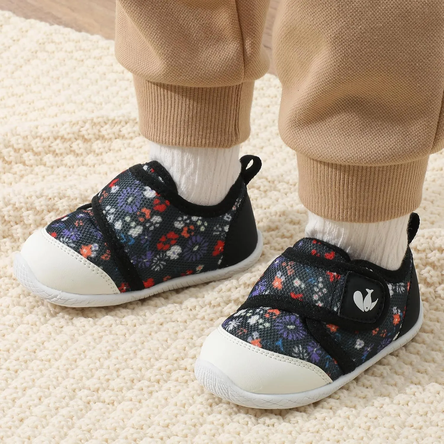 FEETCITY Toddler Shoes Girls Boys Barefoot Shoes Toddler Walking Shoes Kids Slip On Sneakers Breathable Tennis Shoes