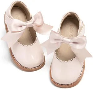 Felix & Flora Toddler Little Girl Mary Jane Dress Shoes - Ballet Flats for Girl Party School Shoes