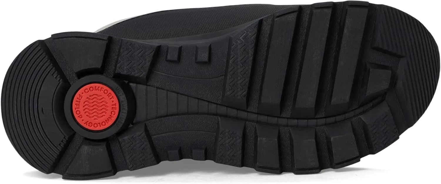 FitFlop Women's Neo-d-hyker Waterproof Zip-Front Padded Outdoor Boots Fashion