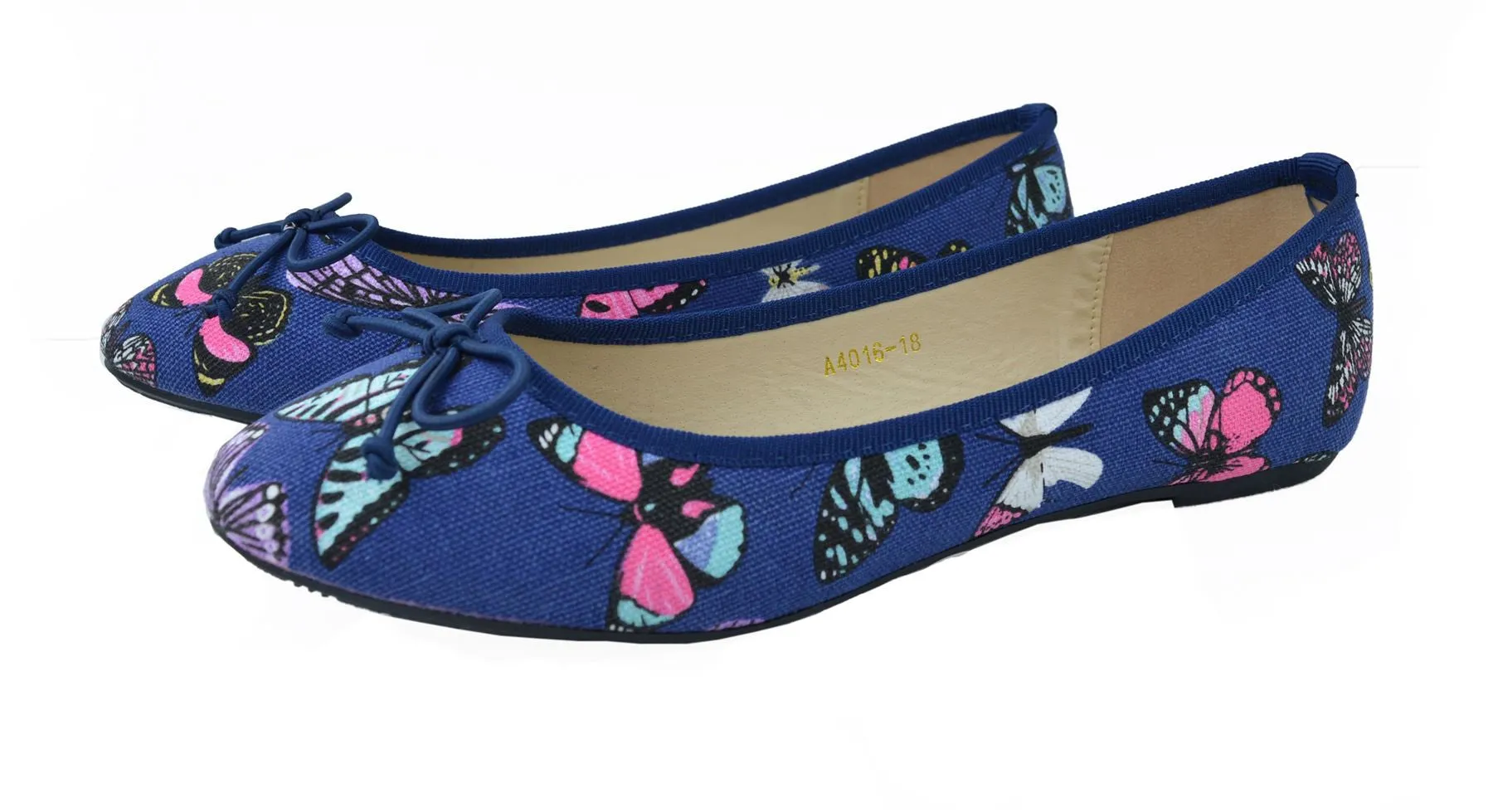 flat Trending sale Pumps Comfort Shoes Pattern Ballerina Super special Butterfly