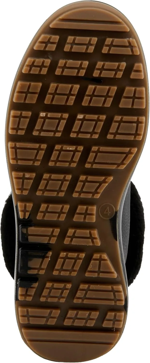 Flexus Women's BURRELL Lace-Up Platform Booties with Faux Fur Lining, Zipper Closure, and Cozy Design