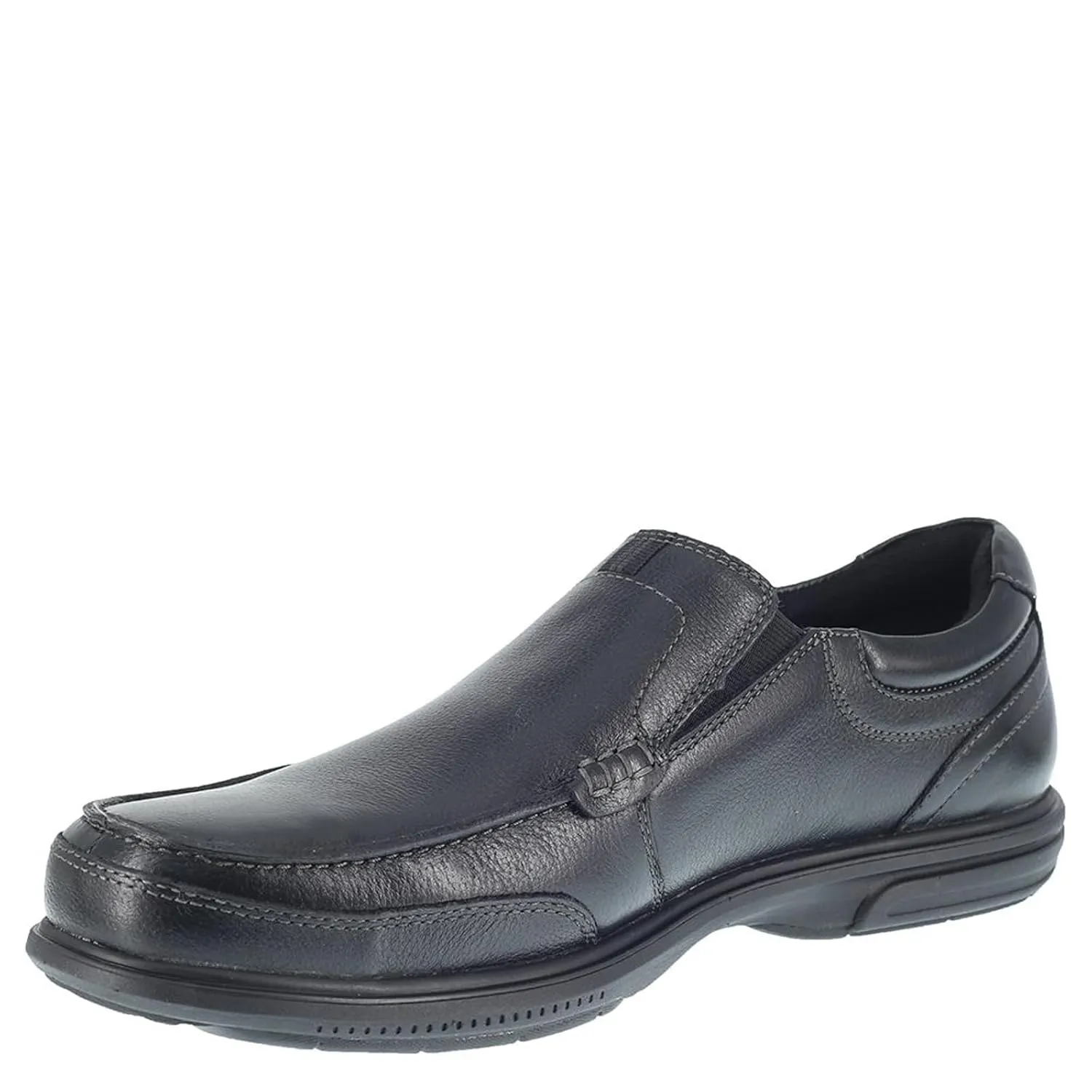 Florsheim Work Loedin Slip-On Men's Oxford, 10.5 2E US, Black